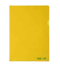 Cartelline a L - 22 x 30 cm - PE Bio-Based - liscio superior - giallo - Favorit - conf. 25 pezzi Cartelline a L - 22 x 30 cm - PE Bio-Based - liscio superior - giallo - Favorit - conf. 25 pezzi
