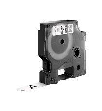 Nastro D1 standard 450130 - 12 mm x 7 mt - PL - nero/bianco - Dymo Nastro D1 standard 450130 - 12 mm x 7 mt - PL - nero/bianco - Dymo