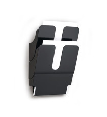 Display da parete Flexiplus - 2 tasche A4 - nero - Durable Display da parete Flexiplus - 2 tasche A4 - nero - Durable