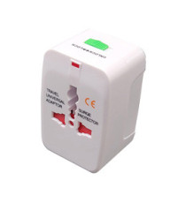 Adattatore da viaggio universale - bianco - MKC Melchioni Adattatore da viaggio universale - bianco - MKC Melchioni
