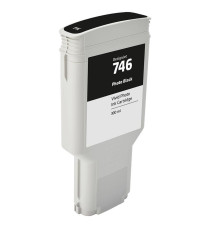Cartuccia Hp 746LBK nero photo P2V82A ink pigmentato  per Hp Designjet Designjet Z6,Z9,24,44-Zoll Ps capacità 300ml