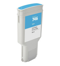 Cartuccia Hp 746C ciano P2V80A ink pigmentato  per Hp Designjet Designjet Z6,Z9,24,44-Zoll Ps capacità 300ml