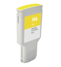 Cartuccia Hp 746Y giallo P2V79A ink pigmentato  per Hp Designjet Z6,Z9,24,44-Zoll Ps capacità 300ml