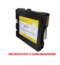 Cartuccia GC31Y giallo inchiostro a sublimazione 405691,405704 compatibile per Ricoh GX e2600,e3000N,e3300N GC31Y capacità 32ml
