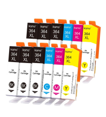 Pack 12 cartucce compatibili HP 364XL BK-C-M-Y N9J74AE N9J73AE per HP 5380,6380,5460,8550,5324 6pz 364XLBK 2pz 364XLC-M-Y Pack 12 cartucce compatibili HP 364XL BK-C-M-Y N9J74AE N9J73AE per HP 5380,6380,5460,8550,5324 6pz 364XLBK 2pz 364XLC-M-Y