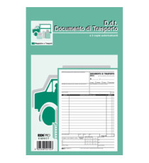 Blocco DDT - 33 fogli 3 copie autoricalcanti - 23 x 14,8cm - Edipro Blocco DDT - 33 fogli 3 copie autoricalcanti - 23 x 14,8cm - Edipro