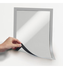 Cornice Duraframe Magnetic - A4 - 21 x 29,7 cm - argento - Durable Cornice Duraframe Magnetic - A4 - 21 x 29,7 cm - argento - Durable
