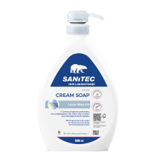 Crema di sapone Luxor Blue Iris - dispenser 1 L - iris blu - Sanitec Crema di sapone Luxor Blue Iris - dispenser 1 L - iris blu - Sanitec