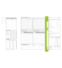 Cartellina matricolare - con vano portadocumenti - 32,5 x 25,5 cm - Data Ufficio Cartellina matricolare - con vano portadocumenti - 32,5 x 25,5 cm - Data Ufficio
