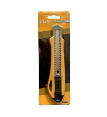 Cutter 18mm Blim BL0393 PRO in plastica di alta qualità - professionale - misura 0.5x18x100mm Cutter 18mm Blim BL0393 PRO in plastica di alta qualità - professionale - misura 0.5x18x100mm