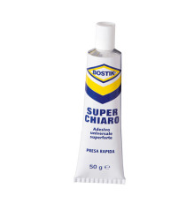 Adesivo Superchiaro - universale - 50 gr - trasparente - Bostik