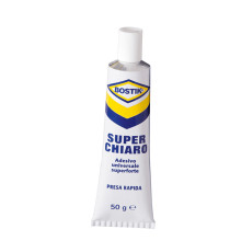 Adesivo Superchiaro - universale - 50 gr - trasparente - Bostik
