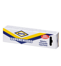 Adesivo Superchiaro - universale - 50 gr - trasparente - Bostik