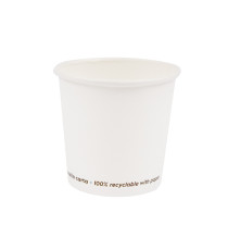 Bicchiere in carta - 75 ml - bianco - Signor Bio - conf. 50 pezzi Bicchiere in carta - 75 ml - bianco - Signor Bio - conf. 50 pezzi