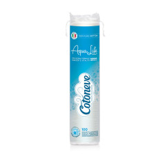 Dischetti levatrucco in cotone - Cotoneve - busta da 100 pezzi Dischetti levatrucco in cotone - Cotoneve - busta da 100 pezzi