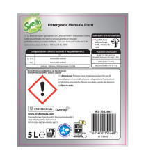 Detergente per piatti Svelto - limone - tanica da 5 L