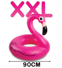 Salvagente fenicottero rosa XXL da 90cm - gonfiabile in pvc di alta qualità - Materasso gonfiabile fenicottero 90 cm Salvagente fenicottero rosa XXL da 90cm - gonfiabile in pvc di alta qualità - Materasso gonfiabile fenicottero 90 cm