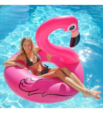 Salvagente fenicottero rosa XXL da 90cm - gonfiabile in pvc di alta qualità - Materasso gonfiabile fenicottero 90 cm Salvagente fenicottero rosa XXL da 90cm - gonfiabile in pvc di alta qualità - Materasso gonfiabile fenicottero 90 cm