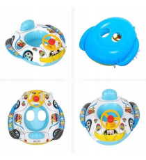 Salvagente per bambini a forma di macchina gonfiabile con volante - in pvc di alta qualità - misura 62cm x 44cm x 25cm Salvagente per bambini a forma di macchina gonfiabile con volante - in pvc di alta qualità - misura 62cm x 44cm x 25cm