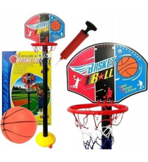Canestro da basket regolabile per bambini 52-115CM con supporto per bambini, palla e pompa inclusi - Baby basketball toy Canestro da basket regolabile per bambini 52-115CM con supporto per bambini, palla e pompa inclusi - Baby basketball toy