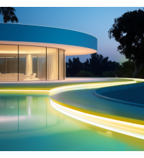 Striscia led solare 20mt + 2mt cavo 6500K Luce fredda 200W 2000lumen IP65 da esterno - 60 LEDs/m 2835 (3.2V/60mA) durata max.14h