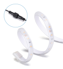 Striscia led solare 20mt + 2mt cavo 6500K Luce fredda 200W 2000lumen IP65 da esterno - 60 LEDs/m 2835 (3.2V/60mA) durata max.14h