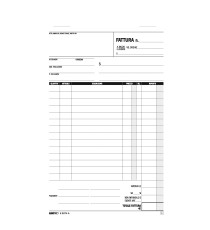 Blocco fatture 1 aliquota Iva - 50/50 fogli autoricalcanti - 23 x 15cm - Edipro