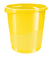 Cestino gettacarte Europost VIVIDA - 25,8 x 28,5 cm - altezza 32,2 cm - 14 L - giallo - Esselte Cestino gettacarte Europost VIVIDA - 25,8 x 28,5 cm - altezza 32,2 cm - 14 L - giallo - Esselte