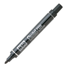 Marcatore permanente N50 - punta tonda - nero - Pentel Marcatore permanente N50 - punta tonda - nero - Pentel