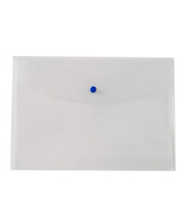 Busta con bottone - PPL - 22x30 cm - trasparente neutro - Starline Busta con bottone - PPL - 22x30 cm - trasparente neutro - Starline