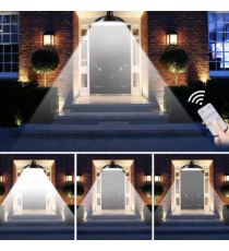 Doppia Lampada solare led a sospensione IP 65 con sensore crepuscolare - telecomando - batteria 1200 mAh misura 14,8x6,4cm Doppia Lampada solare led a sospensione IP 65 con sensore crepuscolare - telecomando - batteria 1200 mAh misura 14,8x6,4cm