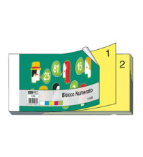 Blocco numerato 1/100 - matrice+figlia - monocolore - 13 x 6 cm - Edipro Blocco numerato 1/100 - matrice+figlia - monocolore - 13 x 6 cm - Edipro