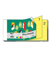 Blocco numerato 1/100 - matrice+figlia - monocolore - 13 x 6 cm - Edipro Blocco numerato 1/100 - matrice+figlia - monocolore - 13 x 6 cm - Edipro