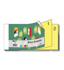 Blocco numerato 1/100 - matrice+figlia - monocolore - 13 x 6 cm - Edipro Blocco numerato 1/100 - matrice+figlia - monocolore - 13 x 6 cm - Edipro