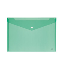 Busta con bottone - formato orizzontale - 33,5x23,5 cm - colori assortiti - Lebez Busta con bottone - formato orizzontale - 33,5x23,5 cm - colori assortiti - Lebez