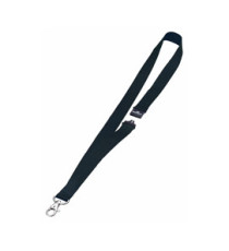 Cordoncini portabadge - larghezza 2 cm - nero - Durable - conf. 10 pezzi Cordoncini portabadge - larghezza 2 cm - nero - Durable - conf. 10 pezzi