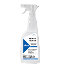 Detergente per vetri Queen Glass - profumo gradevole - Alca - trigger da 750 ml Detergente per vetri Queen Glass - profumo gradevole - Alca - trigger da 750 ml