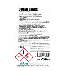 Detergente per vetri Queen Glass - profumo gradevole - Alca - trigger da 750 ml Detergente per vetri Queen Glass - profumo gradevole - Alca - trigger da 750 ml
