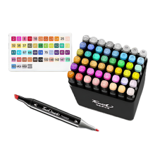 Pennarelli ad alcool da 48pz,doppia punta,penna artistica permanente per bambini e adulti,evidenziatori,dipingere,colorare Pennarelli ad alcool da 48pz,doppia punta,penna artistica permanente per bambini e adulti,evidenziatori,dipingere,colorare