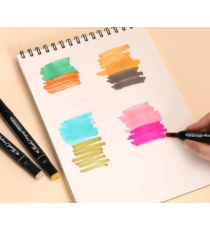 Pennarelli ad alcool da 60pz,doppia punta,penna artistica permanente per bambini e adulti,evidenziatori,dipingere,colorare Pennarelli ad alcool da 60pz,doppia punta,penna artistica permanente per bambini e adulti,evidenziatori,dipingere,colorare