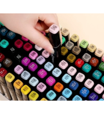 Pennarelli ad alcool da 60pz,doppia punta,penna artistica permanente per bambini e adulti,evidenziatori,dipingere,colorare Pennarelli ad alcool da 60pz,doppia punta,penna artistica permanente per bambini e adulti,evidenziatori,dipingere,colorare