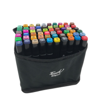 Pennarelli ad alcool da 60pz,doppia punta,penna artistica permanente per bambini e adulti,evidenziatori,dipingere,colorare Pennarelli ad alcool da 60pz,doppia punta,penna artistica permanente per bambini e adulti,evidenziatori,dipingere,colorare