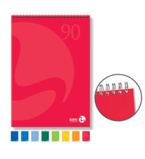 Blocco notes Color - spiralato lato corto - 5mm - 90gr - 50 fogli - BM Blocco notes Color - spiralato lato corto - 5mm - 90gr - 50 fogli - BM