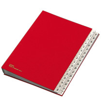 Classificatore numerico 1/31 - 643D - 24x34 cm - rosso - Fraschini Classificatore numerico 1/31 - 643D - 24x34 cm - rosso - Fraschini