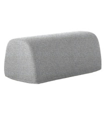 Cuscino schienale divanetto Modulor MDS - grigio - Unisit Cuscino schienale divanetto Modulor MDS - grigio - Unisit