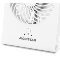 Ventilatore da tavolo potenza 5W, diametro griglia:120mm, ricarica Usb, piccolo e compatto 3 velocità di ventilazione Ventilatore da tavolo potenza 5W, diametro griglia:120mm, ricarica Usb, piccolo e compatto 3 velocità di ventilazione