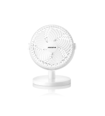 Ventilatore da tavolo potenza 3W, diametro griglia:140mm, ricarica Usb, piccolo e compatto 2 velocità di ventilazione Ventilatore da tavolo potenza 3W, diametro griglia:140mm, ricarica Usb, piccolo e compatto 2 velocità di ventilazione