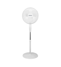Ventilatore a piantana potenza 40W, diametro griglia:410mm, 16 pollici, 3 pale, 3 velocità, Velocità di rotazione:1250 r/min Ventilatore a piantana potenza 40W, diametro griglia:410mm, 16 pollici, 3 pale, 3 velocità, Velocità di rotazione:1250 r/min