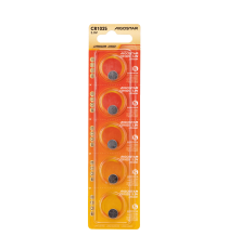 Batteria a bottone CR1025 3V 5pz al Litio - alta qualità, di grande durata - Dimensioni: L10xW10xH2.5mm Batteria a bottone CR1025 3V 5pz al Litio - alta qualità, di grande durata - Dimensioni: L10xW10xH2.5mm