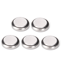 Batteria a bottone CR1025 3V 5pz al Litio - alta qualità, di grande durata - Dimensioni: L10xW10xH2.5mm Batteria a bottone CR1025 3V 5pz al Litio - alta qualità, di grande durata - Dimensioni: L10xW10xH2.5mm